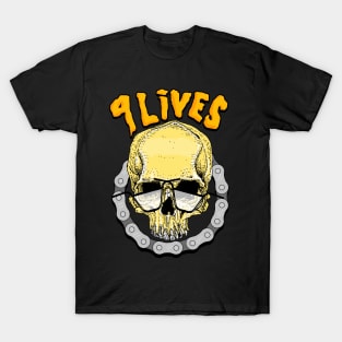 9 lives when the bar ends T-Shirt